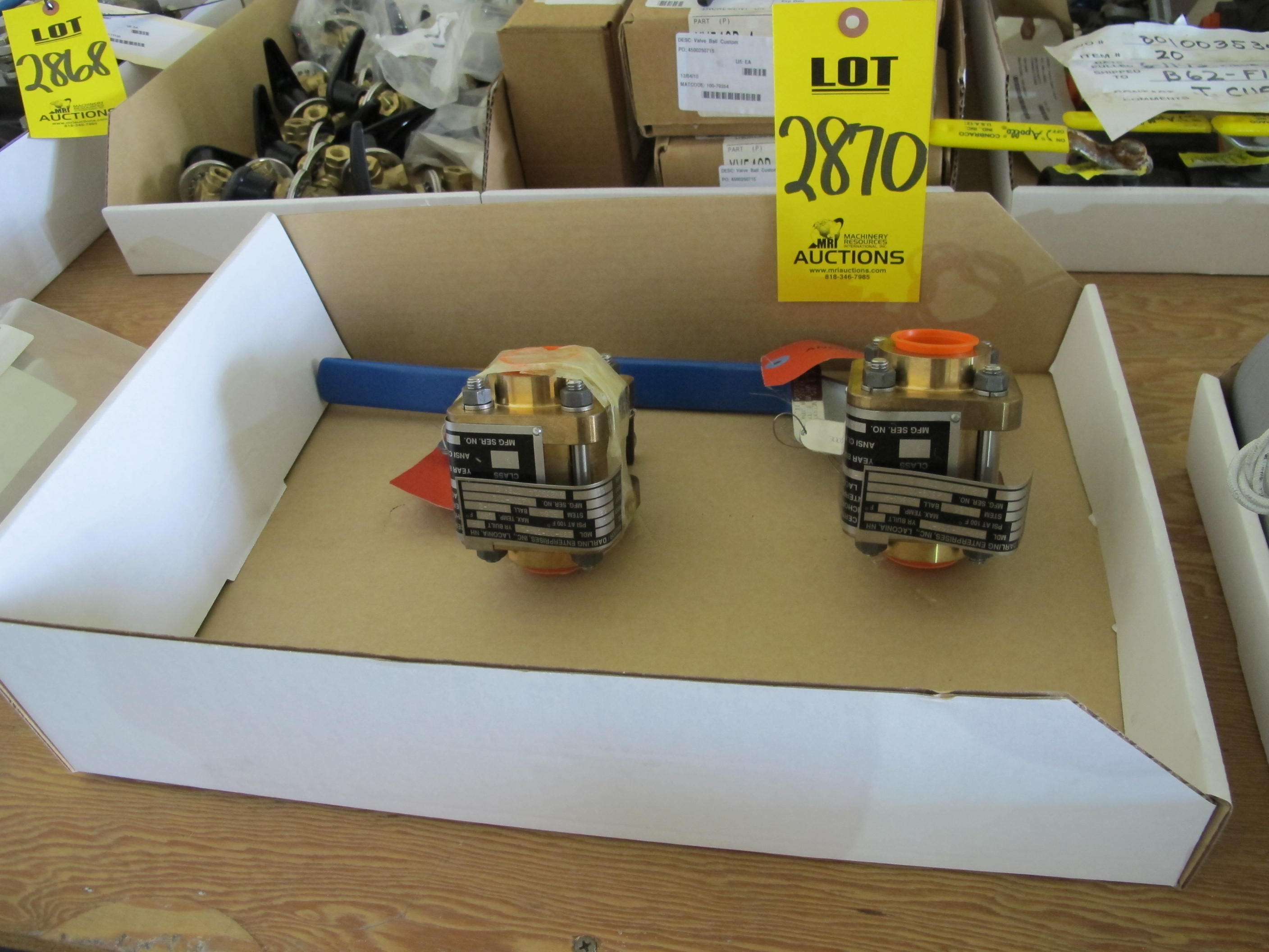 VALVE, BALL TYPE, 1" SIZE, 150 LB RATING, BRONZE MATERIAL, SOLDER JT CONNECTIONS, ASME SB62 SPECIFICATION, TITANIUM BALL, MONEL STEM TRIM, TEFLON SEAT, POLYETHELENE SEALS SOFTGOODS, LEVER OPERATOR. 210LB/190 DEG. F MAXIMUM DESIGN TEMPERATURE, PART # 298-00-364-1 (W-51) LOADING & HANDLING FEE $5-